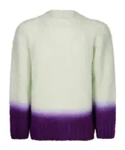 Sacai Gradation Knit Jumper 2 green/purple