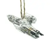 Hot Wheels Disney STAR WARS Mandalorian Razor Crest Christmas Tree Ornament