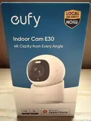 Eufy Indoor Cam E30, Latest Generation, 4K UHD Security Camera, Pet/Dog/Baby Cam