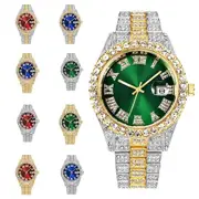 Bling Diamond Mens Iced Hip Hop Watch