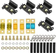 MIDI Fuse Kit – 2x20A, 2x40A, 2x60A Fuses with 4 ANS Holders – Ideal for Redarc BCDC Dual Battery Systems(20/40/60A)