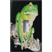 SnazzySwitch Snobby Frog Decorative Light Switch Plate Cover