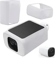 JDXFENG Camera Silicone Case Silicone Cover Skin Protective Skin Cover Against UV Rays and Rain Protective Cover Weather-Resistant Camera Cover for Eufy Security Outdoor SoloCam S230(S40)