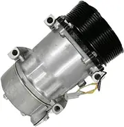 82436934 Air Conditioning Compressor Compatible for Volvo Penta TAD872VE TAD551VE TAD552VE TAD840VE TAD841VE TAD842VE TAD843VE