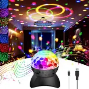 Rechargeable RGB Disco Light with Bluetooth Speaker