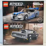 Lego Speed Champions Fast & Furious 76912 Dodge Charger + 76917 Skyline GT-R