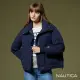 【NAUTICA】女裝 高領麵包長袖外套(深藍)