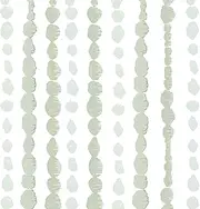 Naphite Green and White Peel and Stick Wallpaper Boho Contact Paper for Cabinet Drawer Striped Self Adhesive Removable Wallpaper for Bedroom Modern Dot Nursery Kid Waterproof Shelf Liner17.3inW78.7inL