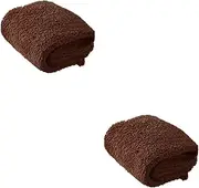 BESPORTBLE 2pcs Plush Pet Carpet Dog Sleeping Mat Fuzzy Dog Blanket Washable Dog Bed Dog Beds Pet Cushion Winter Pet Blanket Puppy Blankets Plush Throw Blankets Pet Couch Blanket Coffee
