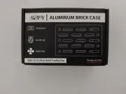 Raspberry Pi 4 Model B Aluminum Case with M.2 SATA SSD Adapter board +3510 Fan