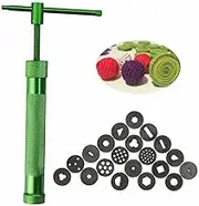 Stainless Steel Clay Extruder Sugar Paste Extruder Cake Fondant Decorating Tool Set Ceramics & Pottery Clay Extruders Mixers & Presses