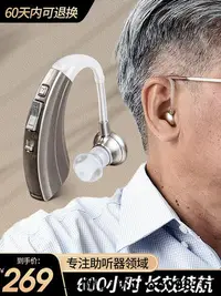 在飛比找Yahoo!奇摩拍賣優惠-沐光助聽器老人專用正品老年人輕重度耳聾耳背式電池款隱形放大器
