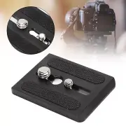 Tripod Quick Release Plate 1/4" 3/8" Screw for DSLR Camera Tripod Ball Head