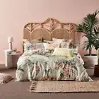 Linen House Briella Stone Duvet Doona Quilt Cover Set Super King Size