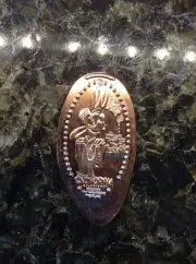 RETIRED Disneyland California Adventure penny Tower of Terror Bellhop Goofy #31