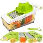 Graters For Kitchen Cheese with Container Mandoline Slicer For Vegetable Carrot