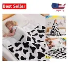 Whimsical Cooling Weighted Blanket for Kids - 48x72" Durable Glass Beads