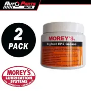 2 Pack Bulk Buy Morey's Bigfoot EP2 Grease Pot - 500gm | 430045-BF