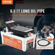 Air Hydraulic Pump 10000 PSI 1/2 Gal Reservoir NPT 3/8" Oil Outlet NPT 1/4" Inlet 6.6 ft Pipe Foot Actuated Hydraulic Pump Air Treadle