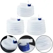 5L/10L/15L Collapsible Water Container with Tap Water Storage Recyclable Durable