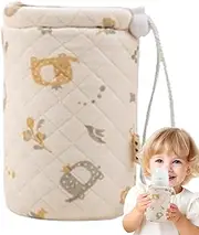 Bottle Insulated Sleeve,Bottle Warmer Cover | Bottle Cover Milk Bottle Warmer Sleeve | Water Bottle Sleeve Portable Baby Bottle Warmer Cover Holder for Indoor Outdoor Kids Drinking