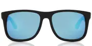 Ray-Ban RB4165F Justin Asian Fit 622/55 Men's Sunglasses Black Size 58