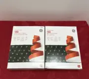 Lot (2) of GE String-A-Long (150) Net-Style Lights - Clear