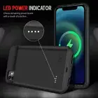 Rechargeable Battery Charger Case For iPhone 7/8Plus 11 Pro Max 13Mini-6000mAh