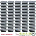 50 Pack Meal Prep Containers Food Storage 1 Compartment Reusable Microwave Safe
