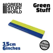 Green Stuff 6 inches - Kneadatite Blue Yellow Duro Sculpting Putty