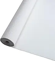 AUXIN 11.8" x 52"(30cm x 132cm) Classic White Faux Leather Roll for Bows Earrings Handbag Wallet Sewing Craft Making, Upholstery Repair Decorate Leather Chair Sofa
