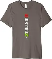 X.Style Motorcycle Shift T-Shirt 1n23456 Men Women ds920 ds1944 T-Shirt (L) Black