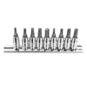 SP Tools SP20545 9pce 1/4" & 3/8" Metric Inhex Socket Set