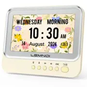 Dementia Clock,Digital Calendar Clock with Day and Date,Alzheimer's Calendar ...