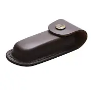 5" Durable Leather Knife Sheath Folding Pocket Multi Tool Pouch Holster Case E