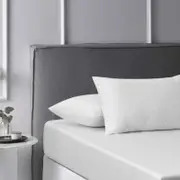 Accessorize Bedroom Collection Super King White White Washed Cotton Fitted Sheet Set