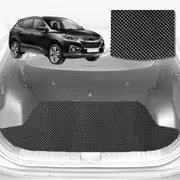 6D Diamond Car Boot Mat for Hyundai iX35 2010-2015 - Heavy Duty Carpet Liner