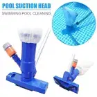 Swimming Pool Vacuum Cleaner Cleaning Tool Kit Pond Fountain Brush Portable4284