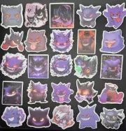 Gengar Stickers 10 Pack Pokemon Random Assortment - US Seller