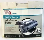 WATER ACE by MYERS ELECTRIC SPONGE MULTI-PURPOSE PUMP Model R106 115V AC - NEW!!