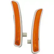 Fits 2014-2018 Mini Cooper Side Marker Light Assembly Pair LH & RH Side CAPA (for: Mini)