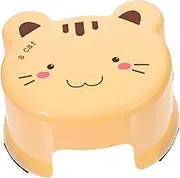 Step Stool Chair Boys and Girls Short Stool Non-Slip Bathroom Step Sturdy Plastic Stool