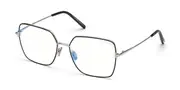 Tom Ford FT5739-B Blue-Light Block 001 Women’s Glasses Black Size 57 - Private Health Rebate - Blue Light Block Available