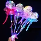 1 x Kids Toy Light-up Magic Wand Glow Stick LED Magic Fairy Stick Toy Rave R4I2