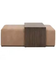 Essentials For Living Dovetail Upholstered Coffee Table