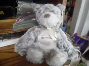 Hallmark Demdaco giving bear We love you gray plush 9" bear NWT