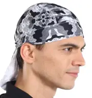 Cooling Helmet Liner Do Rag Skull Cap for Motorcycle Running Cycling Outdoor