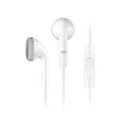 EP21 3.5mm Jack In-ear Wired Control Earphone, Support Calls & Quick Photo & Voice Search, Cable Length: 1.2m(White)
