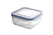 Glasslock Square Tempered Glass Food Container 1180ml
