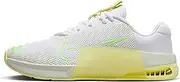 [Nike] Women's W Metcon 9 Training Shoes, White, Lime Green, Bright Green, 11 US